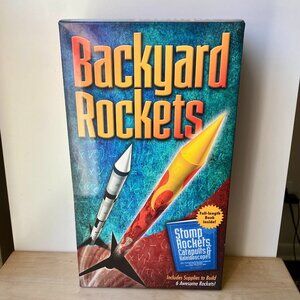 Backyard Rockets Kit including Supplies and Book, Brand New.